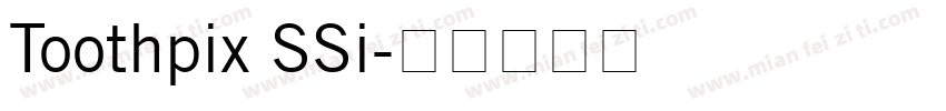 Toothpix SSi字体转换